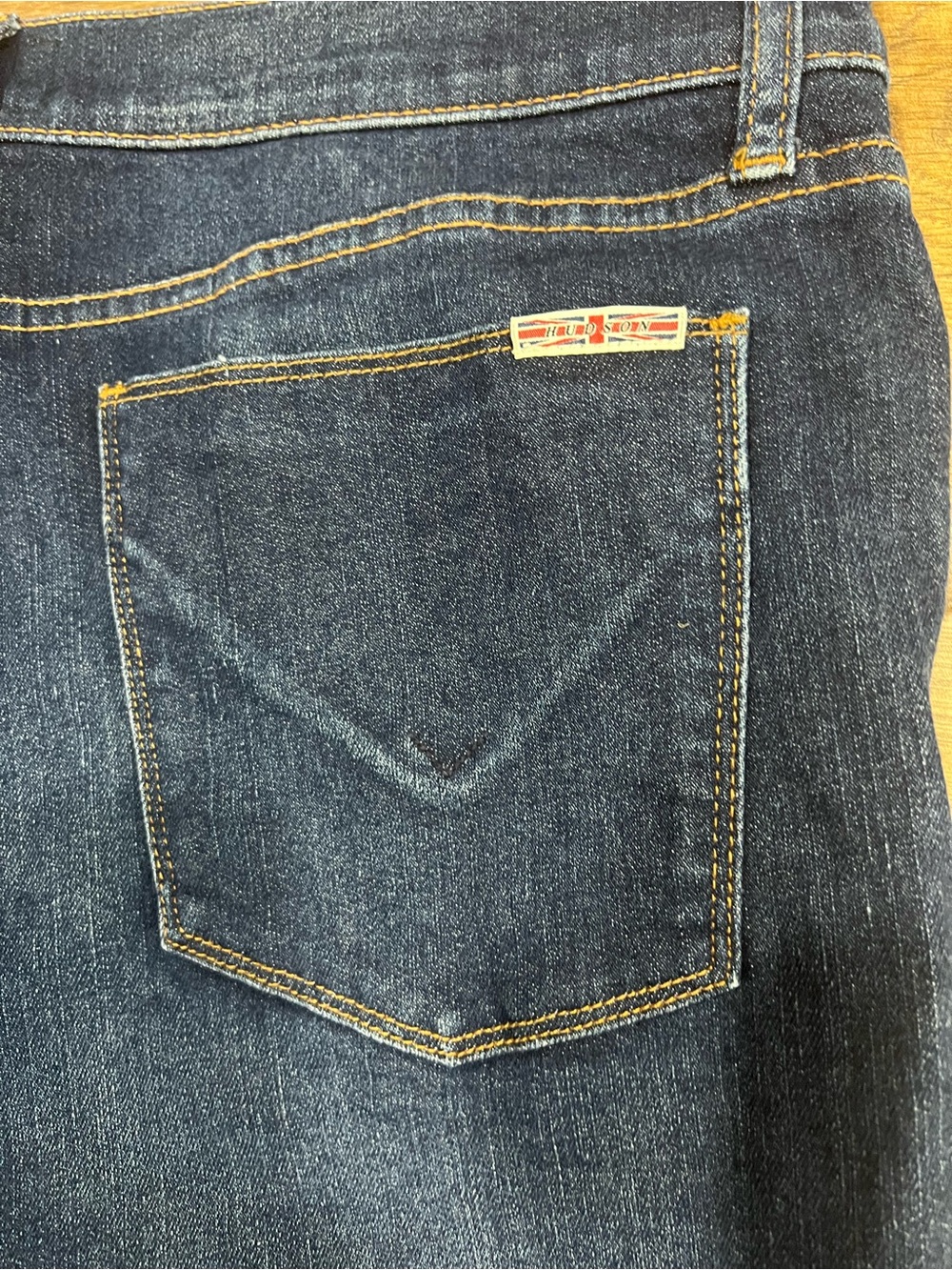 Hudson Jeans Dark Indigo Skinny Jeans size 32 - Picture 3 of 7